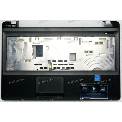 Palmrest Asus K52JR, X52N чёрный матовый орнамент (13GNXM8AP030-1)