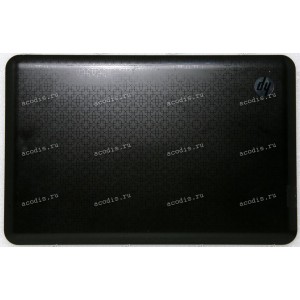 Верхняя крышка HP Pavilion dv6-3100er тёмно-коричневая, орнамент (3JLX8TP303)