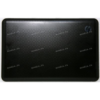 Верхняя крышка HP Pavilion dv6-3100er тёмно-коричневая, орнамент (3JLX8TP303)