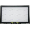 Верх. кр. рамка Asus N501JM-2A чёрная матовая (90NB07D2-R7B010)