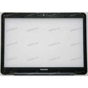 Верх. кр. рамка Toshiba A300-1GY, A300-29U, A300D чёрная (B0249014S101)
