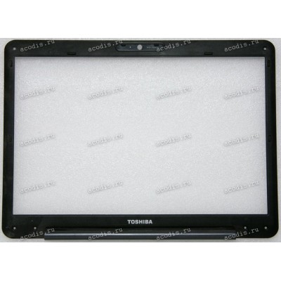 Верх. кр. рамка Toshiba A300-1GY, A300-29U, A300D чёрная (B0249014S101)