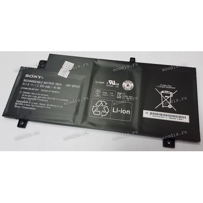 АКБ Sony SVF15A (VGP-BPS34, A1961723A) 11,1V 3650mAh разбор