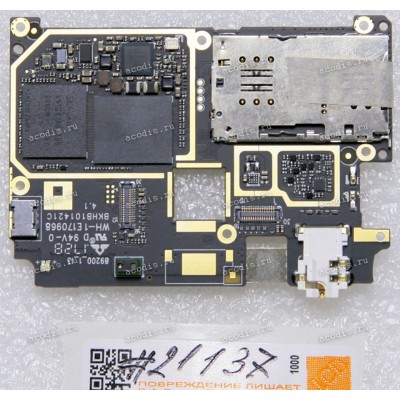 MB Asus ZenFone 3 Max ZC553KL MB._2G/MSM8937 (1.4G) eMMC 16G/D/WW/S2 (90AX00D0-R00090) 1 чип SK hynix H9TQ17ABJTBC URKUM 710Y, 1 чип QUALCOMM MSM8939 4AA