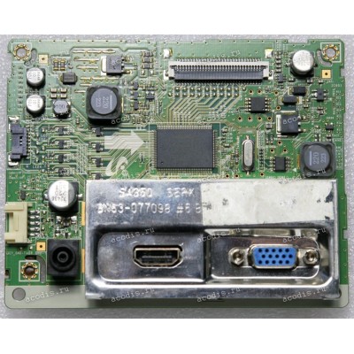 Mainboard Samsung 23,6" 1920x1080 S24B300HL (LS24B300HL/CI) (BN41-01780B, BN41-01780) REV: MP1.1 (CHIP Samsung SE1179LML-NT)