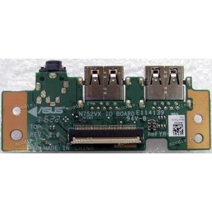 USB & Audio board Asus N752VX (p/n 90NB0AY0-R10010)