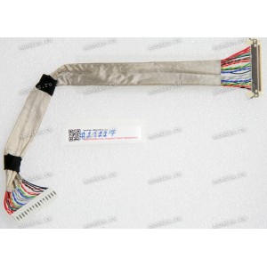 LCD LVDS шлейф мониторный 30 pin, шаг 1.0 mm, длина 230 mm Asus LCD Monitor VX239H-W, VX239N, VX239N-W (p/n 14011-00360400)