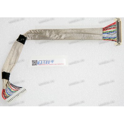LCD LVDS шлейф мониторный 30 pin, шаг 1.0 mm, длина 230 mm Asus LCD Monitor VX239H-W, VX239N, VX239N-W (p/n 14011-00360400)