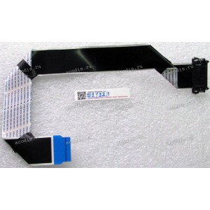 LCD LVDS FFC шлейф мониторный 41 pin прямой, шаг 0.5 mm, длина 300 mm Asus LCD Monitor VX24AH (p/n 14011-00350200), с замком с одной стороны