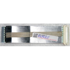 LCD LVDS FFC шлейф мониторный 30 pin обратный, шаг 1.0 mm, длина 132 mm Asus All In One ET2040INK, ET2040IUK (p/n 14004-00730800), с замками с двух сторон