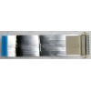 LCD LVDS FFC шлейф мониторный 30 pin обратный, шаг 1.0 mm, длина 132 mm Asus All In One ET2040INK, ET2040IUK (p/n 14004-00730800), с замками с двух сторон