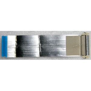 LCD LVDS FFC шлейф мониторный 30 pin обратный, шаг 1.0 mm, длина 132 mm Asus All In One ET2040INK, ET2040IUK (p/n 14004-00730800), с замками с двух сторон