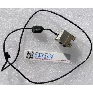 RJ-11 & cable Toshiba Satellite X200, X251 (p/n: DC301003800) 2 pin, 380 mm