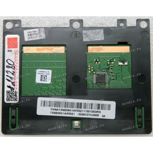 TouchPad Module Asus N751JK, N751JX (p/n 90NB0601-R90010, 13NB04I1AP0801) with holder with black cover