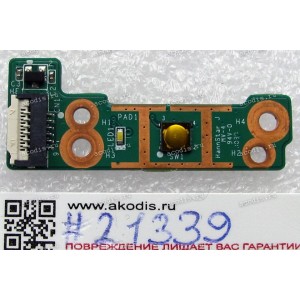 Power Button board HP Pavilion dv6-3000 (p/n DAOLX6PB4D0 REV:D)