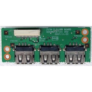USB board Fujitsu Siemens Esprimo Mobile V5535 (p/n: 6050A2187101)