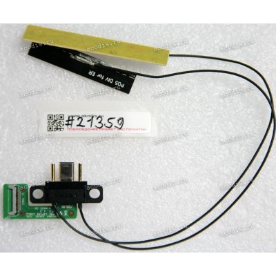 Dock station plug board & antennas Asus A80 P05 13PINS cable MODULE (p/n 04020-00890200)