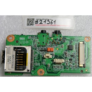 USB & Audio & CardReader board Fujitsu Siemens Amilo M6450G (p/n 35G2M4000-C1 REV:C1) 