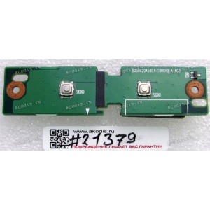 TouchPad Mouse Button board Toshiba Satellite A100 (p/n: 6050A2045301)