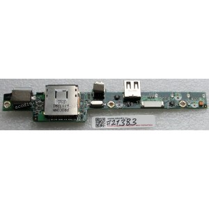 USB & CardReader & Firewire & LAN Jack board Fujitsu Siemens Amilo M3438G, Xi 1554 ( p/n 35G3P7200-C0)