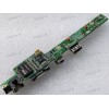 USB & CardReader & Firewire & LAN Jack board Fujitsu Siemens Amilo M3438G, Xi 1554 ( p/n 35G3P7200-C0)