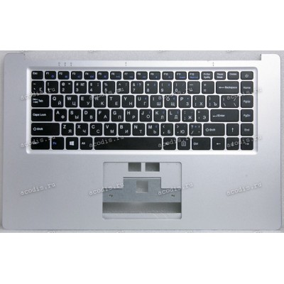 Keyboard Digma EVE 605 ES6022EW, EVE 604 ES6021EW + topcase SP09272, SP10273 (Black/Silver/Matte/RUO)