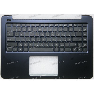 Keyboard Asus E402NA-2B тёмно-синяя (90NB0C53-R31RU0) + Topcase