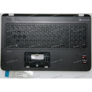 Keyboard HP Pavilion 15-P чёрный матовый, русифицированный (EAY14002010) + Topcase Keyboard HP Pavilion 15-P чёрный матовый, русифицированный (EAY14002010) + Topcase