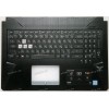 Keyboard Asus FX505 чёрный матовый, русифицированный (13N1-6EA0411, 13NR00Z1AP0101) + Topcase