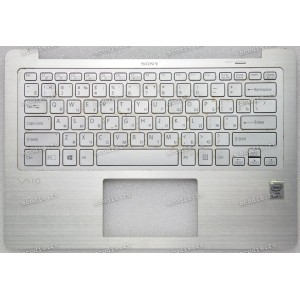 Keyboard Sony SVS13 серебряная русифицированная (3GFI1TAN030) + topcase