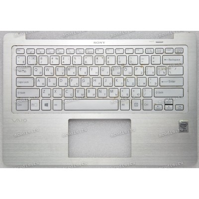 Keyboard Sony SVS13 серебряная русифицированная (3GFI1TAN030) + topcase