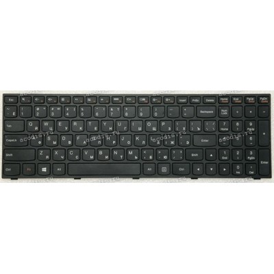 Keyboard Lenovo IdeaPad G50-30, G50-70, G50-70A, S500, Z50-70, Z50-75 черная матовая (25214736, 25214766, MP-13Q13SU-686)