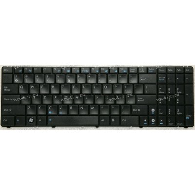 Keyboard Asus Asus K50 нерусифицированная, чёрная (04GNV91KUS00-1 )