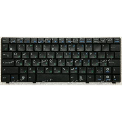 Keyboard Asus Eee PC T91, T91M, T91MT черная, русифицированная (версия 2) (V100462DS1, 0KNA-112RU01)