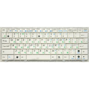Keyboard Asus Eee PC 900HA, 900HD, PC S101, PC T91 белая русифицированная (V100462CS1, 0KNA-111RU01) Keyboard Asus Eee PC 900HA, 900HD, PC S101, PC T91 белая русифицированная (V100462CS1, 0KNA-111RU01)
