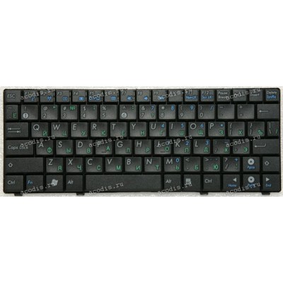 Keyboard Asus Eee PC 900HA, 900HD, PC S101, PC T91 чёрная русифицированная (V100462DS1, 0KNA-112RU01)
