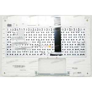 Keyboard Asus X401U-1B чёрная матовая, белый topcase (13GN402AP0201, 90R-N402K1J80U) + Topcase