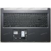 Keyboard Acer Aspire 5 A515-54G чёрная на тёмно-сером, матовая,  русифицированная (1KAJZZ70619, 29F106K7601, 6BHDEN7043, 42F15207601, EAZAU00205A) + Topcase original NEW