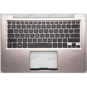 Keyboard Asus UX330CA-1C розовый металлик, русифицированная (90NB0CP2-R32RU0) + Topcase