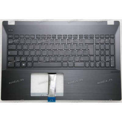 Keyboard Asus P552LA-1A чёрный русифицированный  (90NX0051-R31IT0) + Topcase