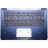 Keyboard Asus UX430UAR-1B тёмно-синий, русифицированный (90NB0EC2-R33RU0)+ Topcase Keyboard Asus UX430UAR-1B тёмно-синий, русифицированный (90NB0EC2-R33RU0)+ Topcase