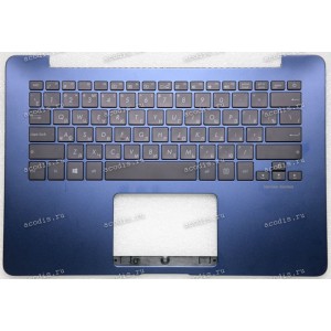Keyboard Asus UX430UAR-1B тёмно-синий, русифицированный (90NB0EC2-R33RU0)+ Topcase