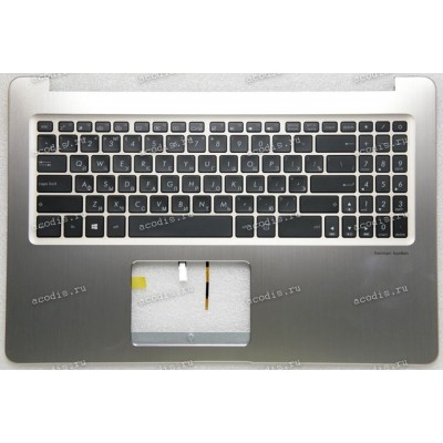 Keyboard Asus X580VD-1A серебристый металлик, русифицированная (90NB0FL1-R33RU0)+ Topcase