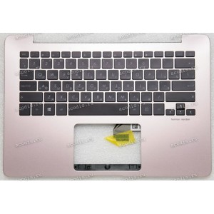 Keyboard Asus UX430UN-1C, UX430UA-2C розовый, металлик, русифицированный (90NB0EC4-R30RU0, 90NB0GH3-R30RU0)+ Topcase