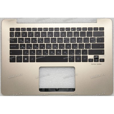 Keyboard Asus UX430UA-1D шампань, русифицированный (90NB0EC6-R30RU0)+ Topcase