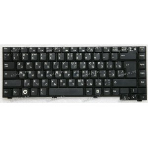 Keyboard Fujitsu Siemens Amilo pi 2530, pi2550 чёрная матовая, русифицированная (K012627E1)
