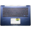Keyboard Asus UX430UN-1B тёмно-синий, русифицированный (90NB0GH2-R30RU0)+ Topcase Keyboard Asus UX430UN-1B тёмно-синий, русифицированный (90NB0GH2-R30RU0)+ Topcase