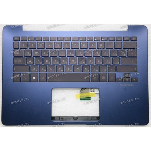 Keyboard Asus UX430UN-1B тёмно-синий, русифицированный (90NB0GH2-R30RU0)+ Topcase Keyboard Asus UX430UN-1B тёмно-синий, русифицированный (90NB0GH2-R30RU0)+ Topcase
