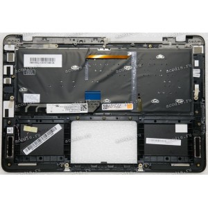 Keyboard Asus UX360UA-1C чёрная матовая, русифицированная (90NB0C03-R30RU0)+ Topcase