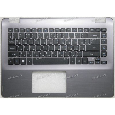 Keyboard Acer Aspire R3-471T серый металл, русифицированная (60.MSTN7.020, 3UZQXKATN00, TEQ37ZQXTAT, N00159001215, 350738281) + Topcase Original NEW